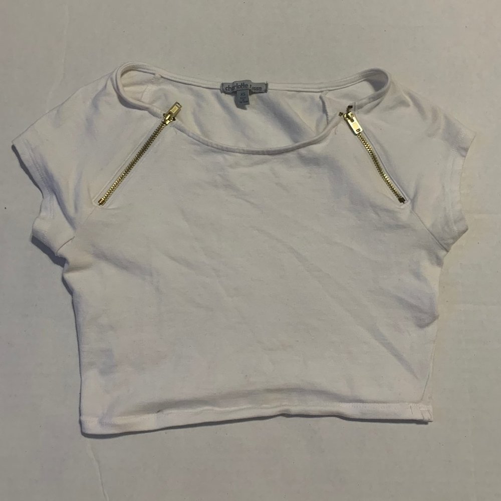 White Crop Top Summer